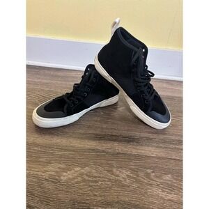 Globe High-Top Skate Shoes Suede Sneakers Casual‎ Black Mens Size 11